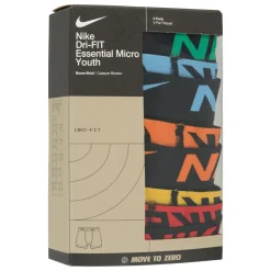 Nike Color Pop Cotton Boxershorts 5-Pack Jongens Zwart Multicolor