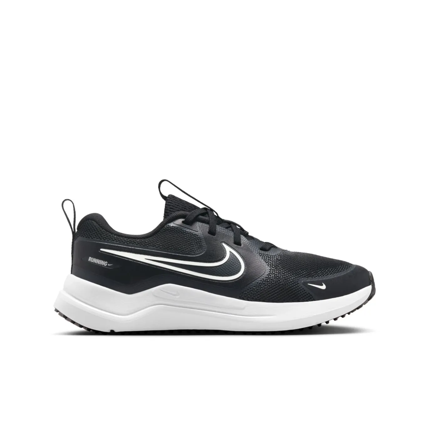 Nike Cosmic Runner Hardloopschoenen Kids Zwart Wit
