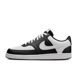 Nike Court Vision Low Sneakers Zwart Wit Zwart