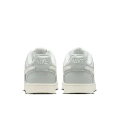 Nike Court Vision Low Sneakers Zilvergrijs Gebroken Wit