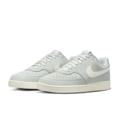 Nike Court Vision Low Sneakers Zilvergrijs Gebroken Wit
