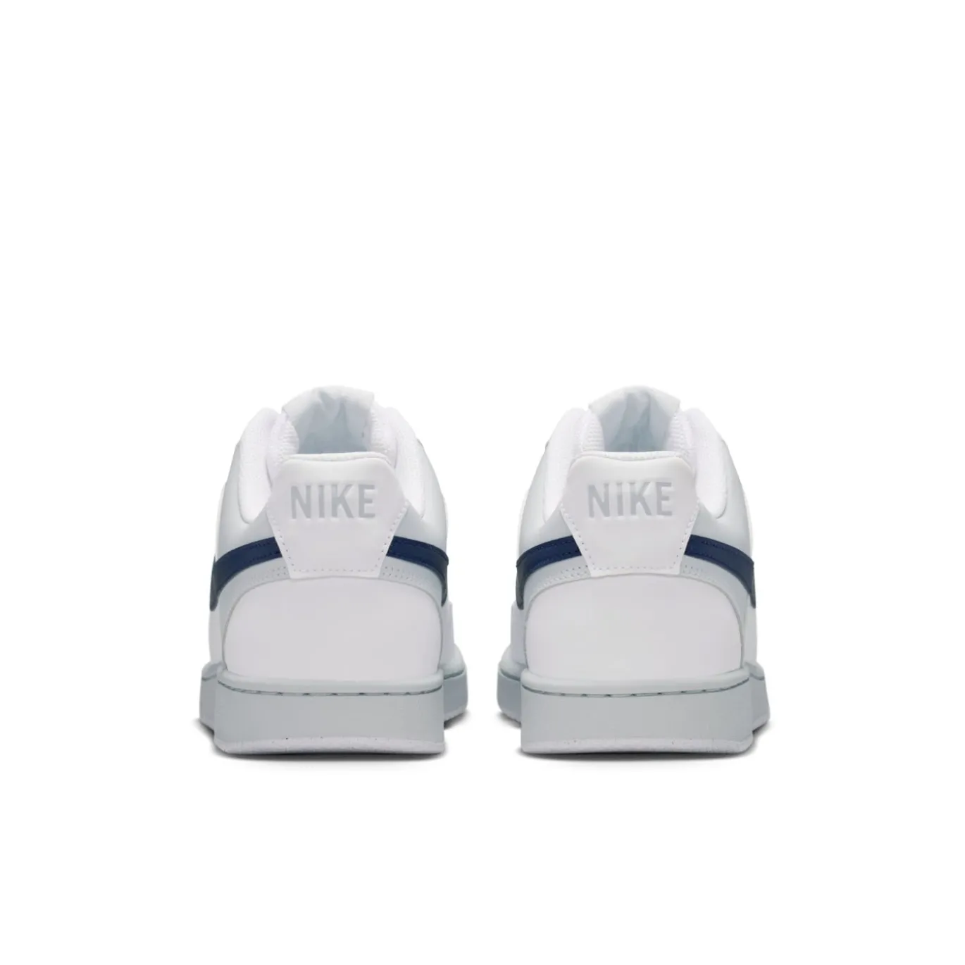 Nike Court Vision Low Sneakers Wit Donkerblauw Platinum