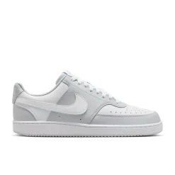 Nike Court Vision Low Sneakers Lichtgrijs Wit