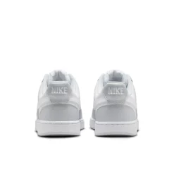 Nike Court Vision Low Sneakers Lichtgrijs Wit