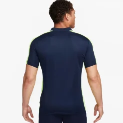 Nike Dri-FIT Academy 23 Polo Donkerblauw Geel Wit