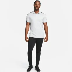 Nike Dri-FIT Academy 23 Polo Grijs Zwart Wit