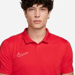 Nike Dri-FIT Academy 23 Polo Rood Wit