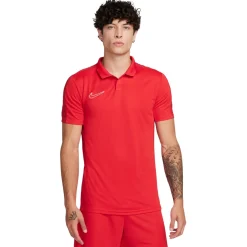 Nike Dri-FIT Academy 23 Polo Rood Wit