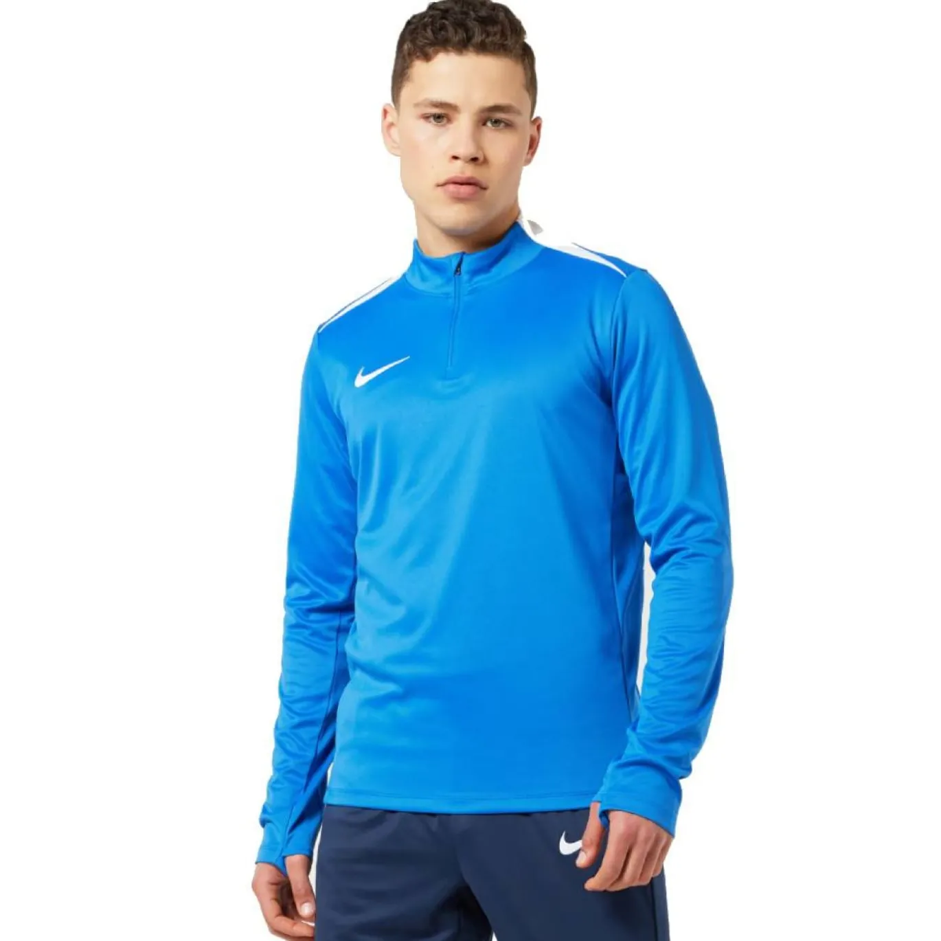 Nike Dri-FIT Academy Pro 24 Trainingstrui 1/4-Zip Blauw Wit