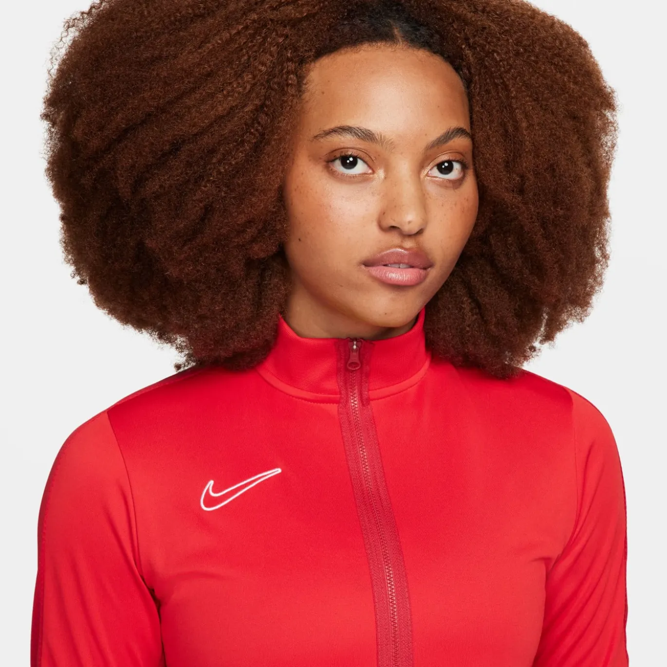 Nike Dri-FIT Academy 23 Trainingsjack Dames Rood Wit