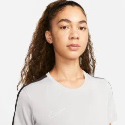 Nike Dri-FIT Academy 23 Trainingsshirt Dames Grijs Zwart Wit