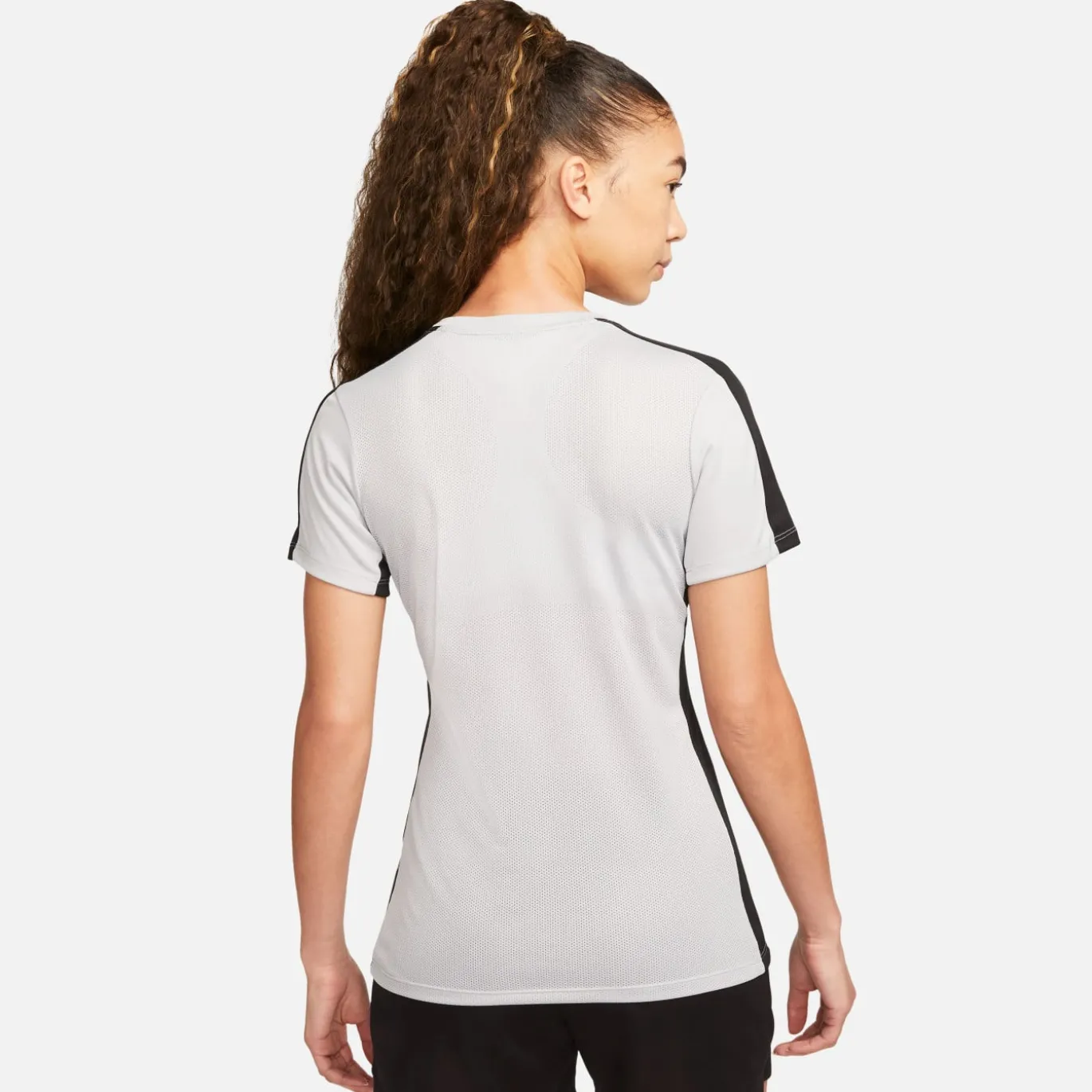 Nike Dri-FIT Academy 23 Trainingsshirt Dames Grijs Zwart Wit