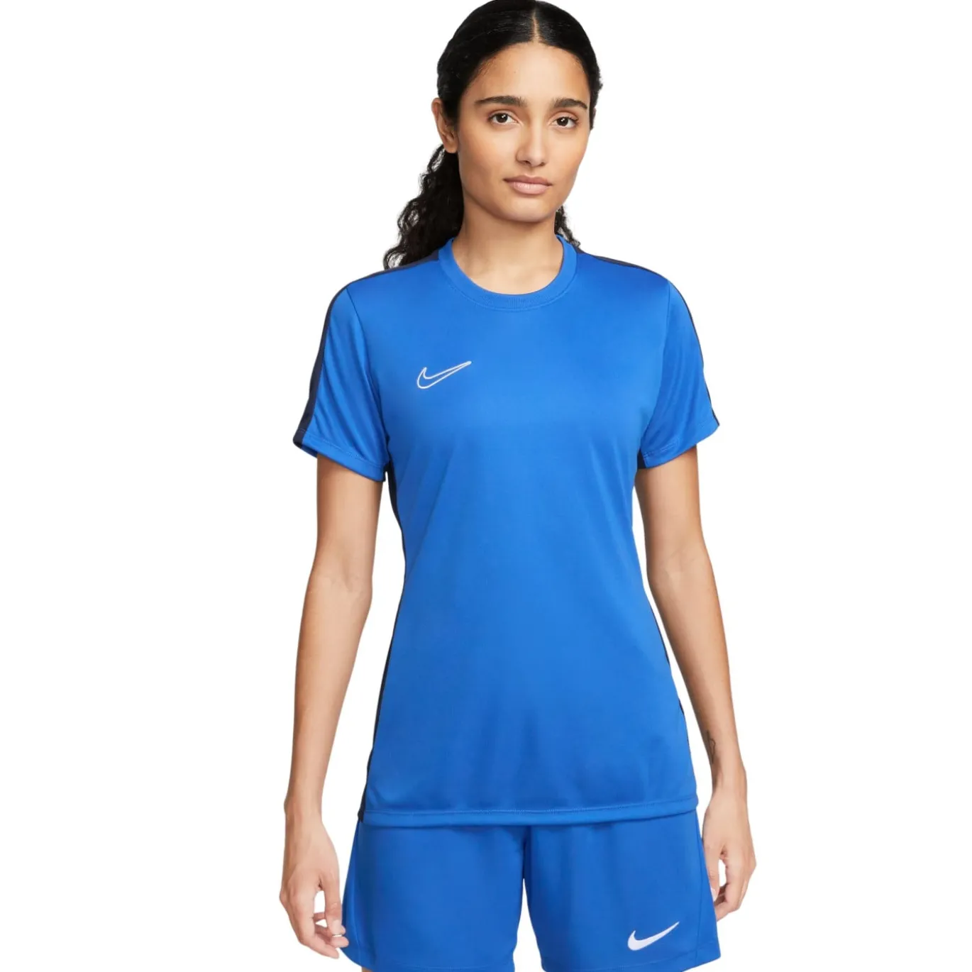 Nike Dri-FIT Academy 23 Trainingsshirt Dames Blauw Donkerblauw Wit
