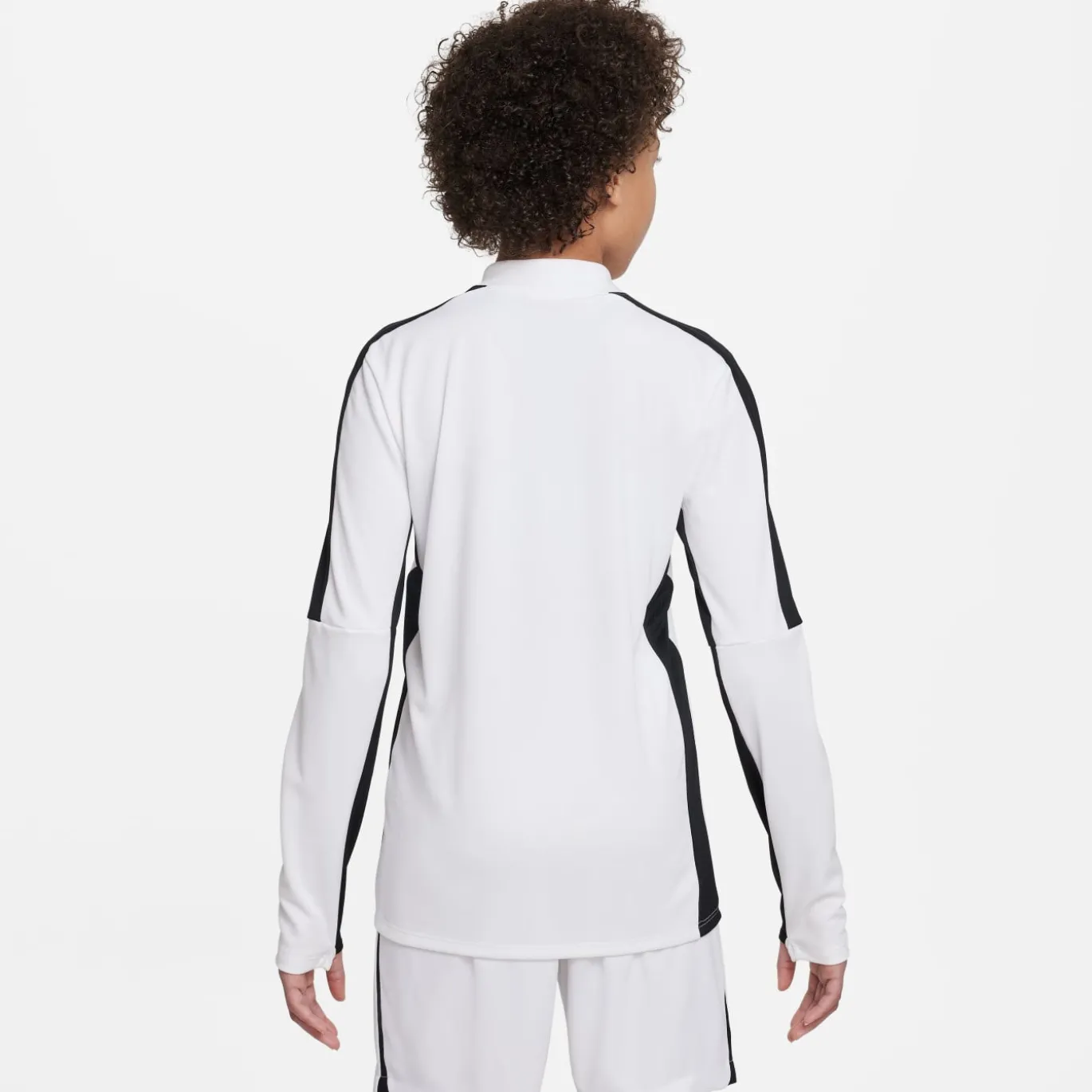 Nike Dri-FIT Academy 23 Trainingstrui 1/4-Zip Kids Wit Zwart