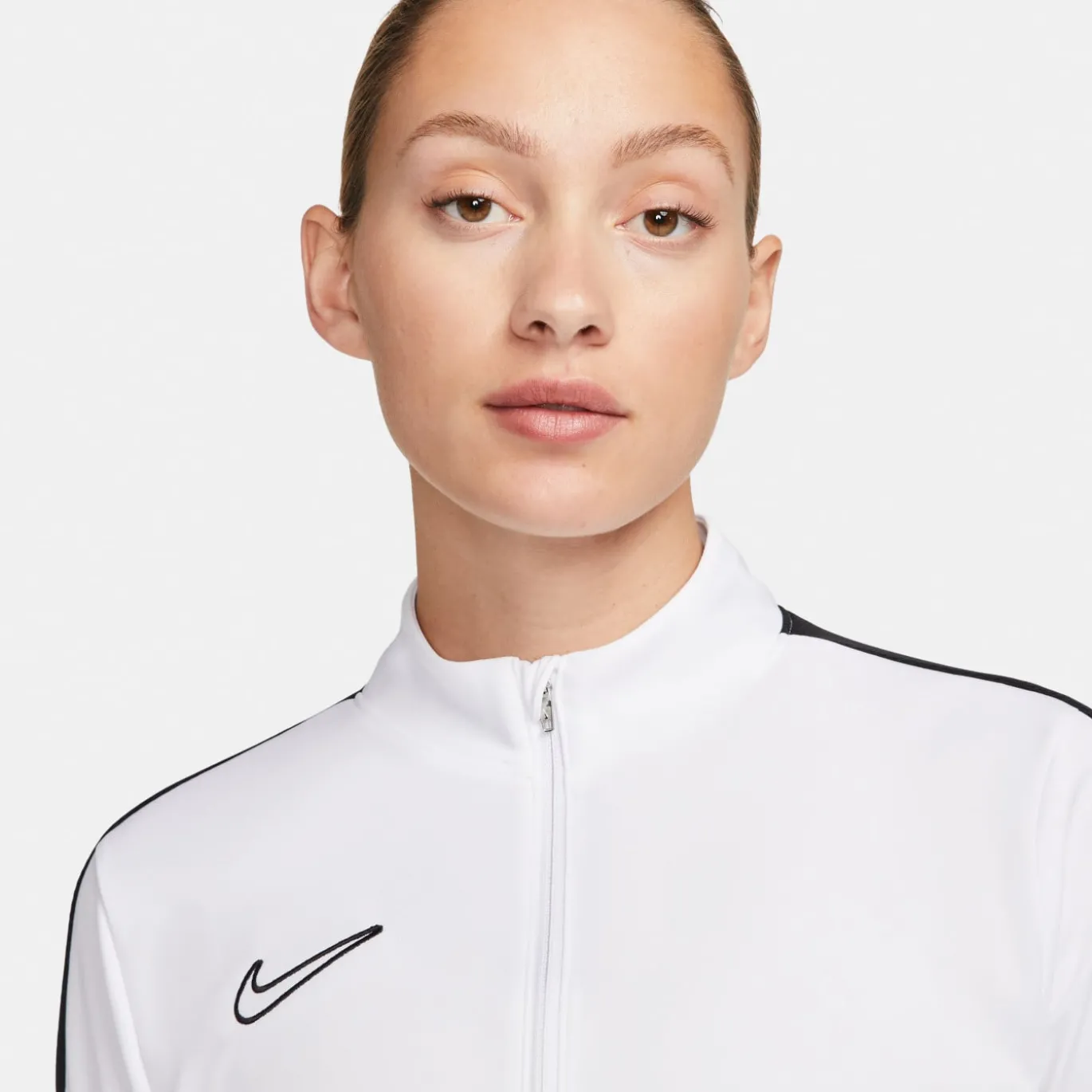 Nike Dri-FIT Academy 23 Trainingstrui 1/4-Zip Dames Wit Zwart