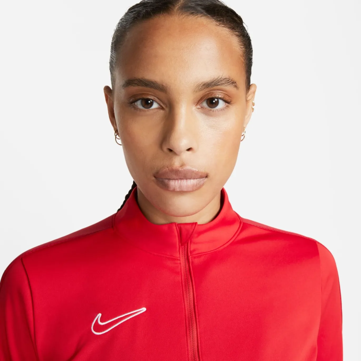 Nike Dri-FIT Academy 23 Trainingstrui 1/4-Zip Dames Rood Wit