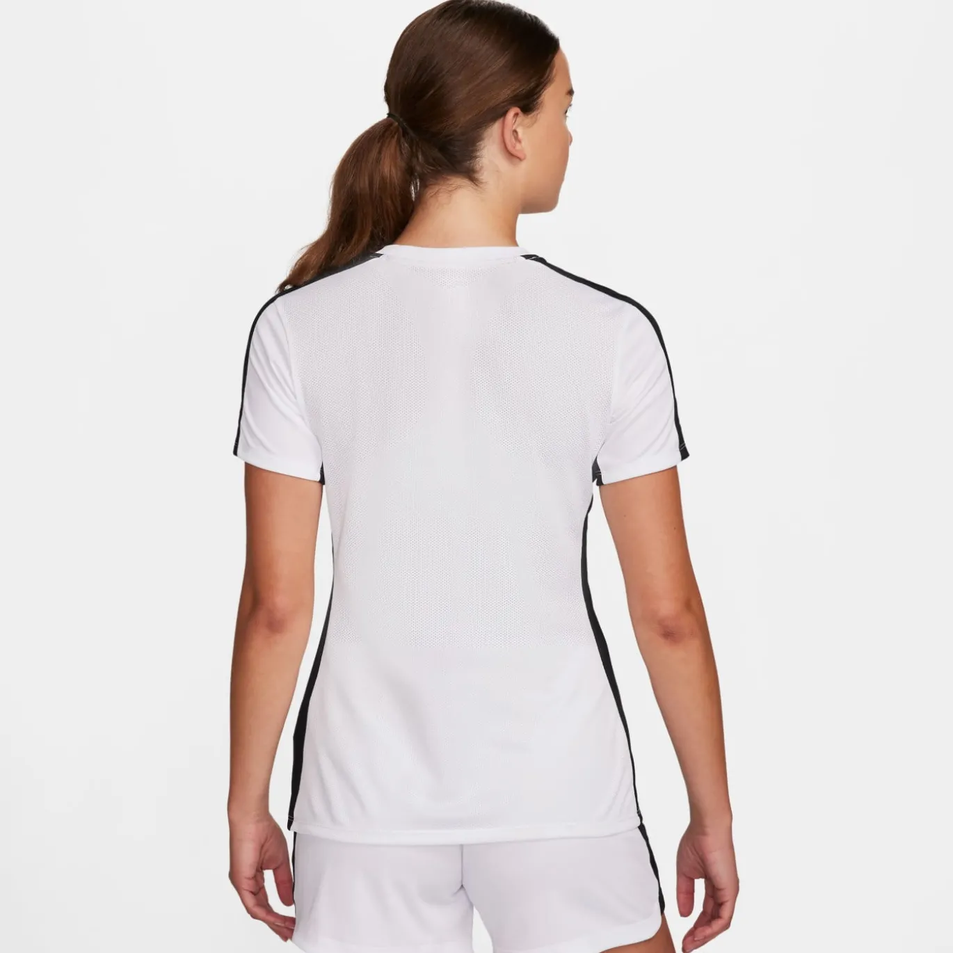 Nike Dri-FIT Academy 23 Trainingsshirt Dames Wit Zwart