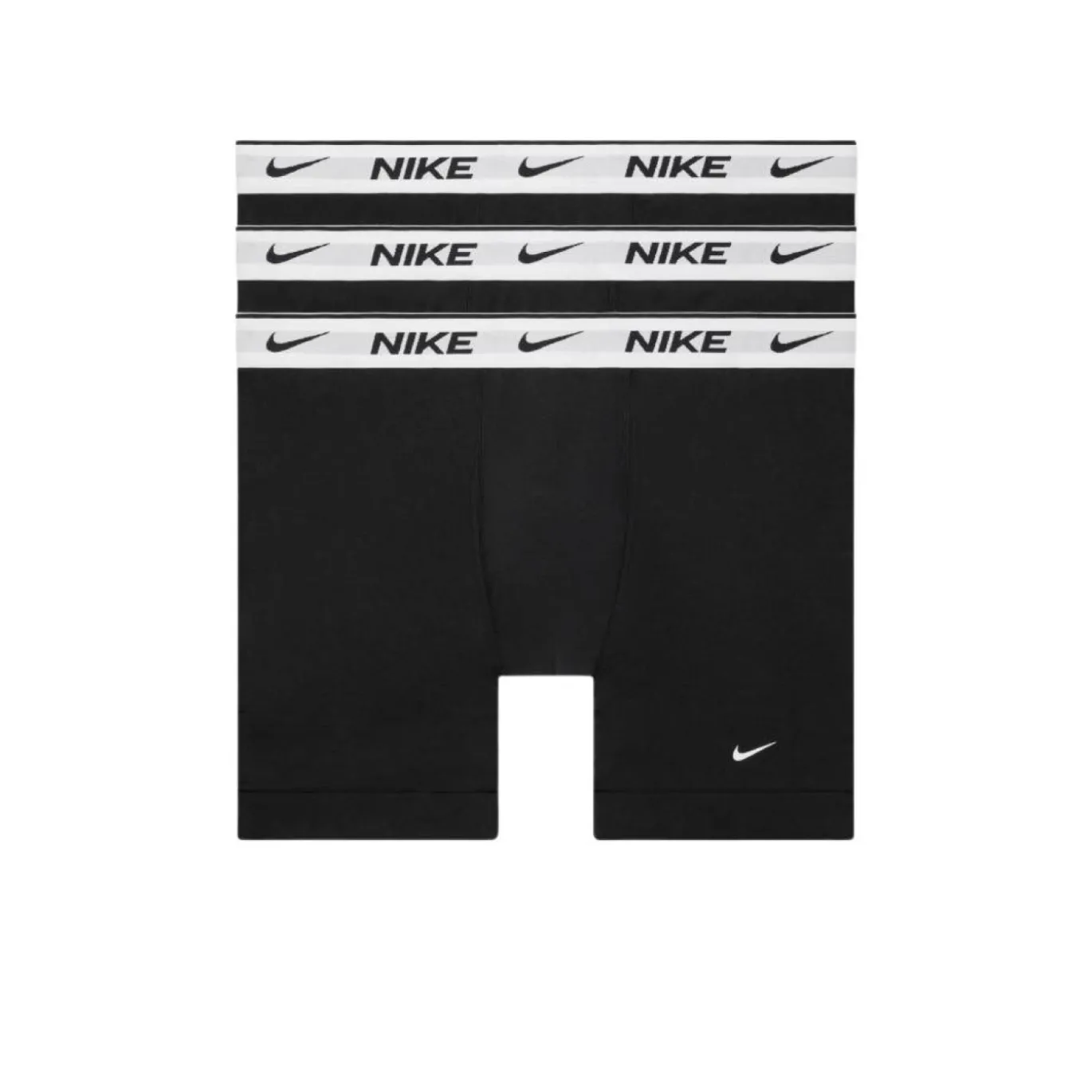 Nike Dri Fit Essential Cotton Stretch Boxershort 3-Pack Zwart Wit