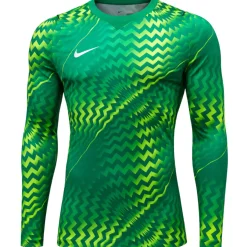 Nike Dri-FIT Gardien VI Keepersshirt Lange Mouwen Lichtgroen Wit