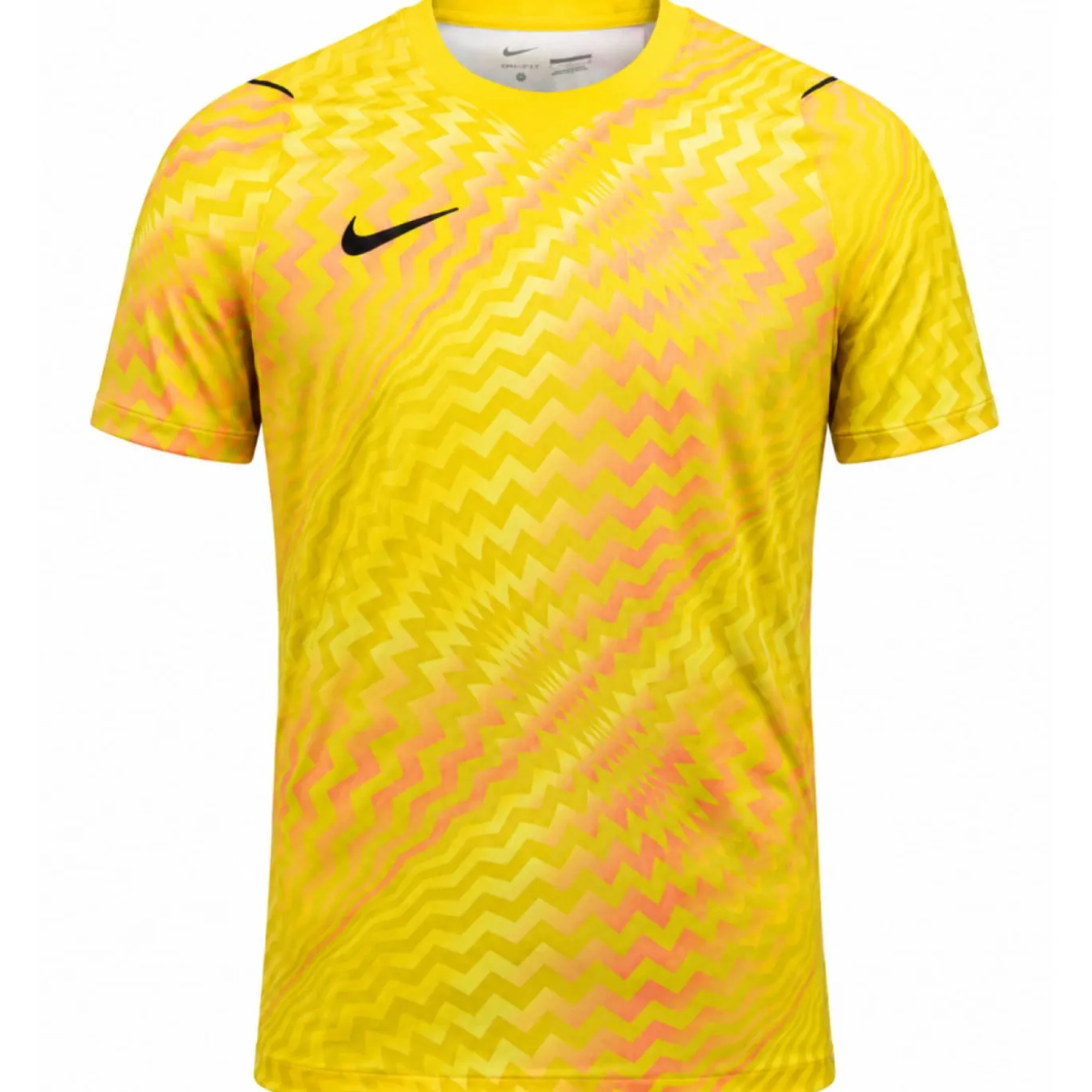 Nike Dri-FIT Gardien VI Keepersshirt Lichtgeel Zwart