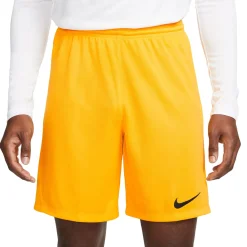 Nike Dri-FIT Park III Voetbalbroekje Geel Zwart