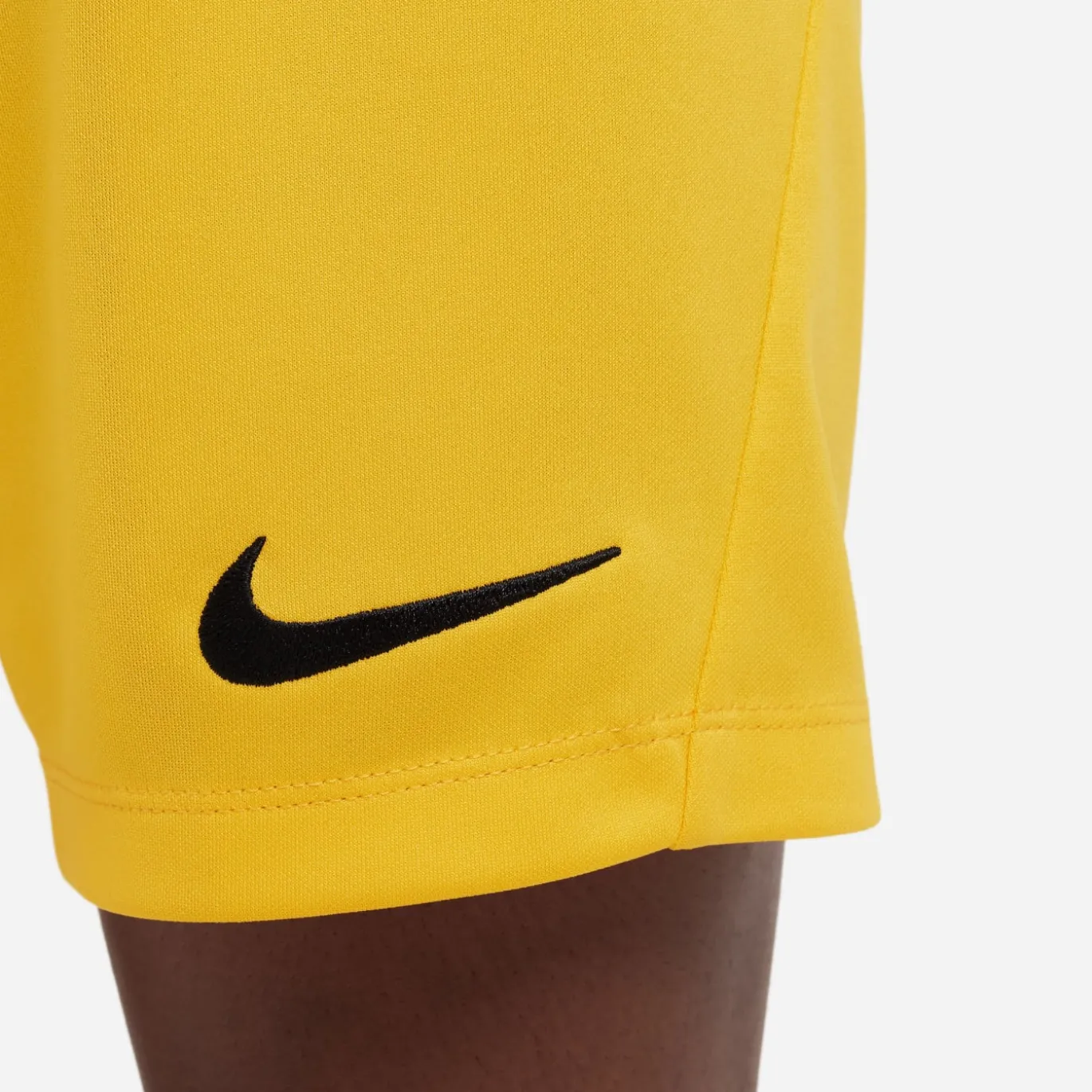 Nike Dri-FIT Park III Voetbalbroekje Kids Geel Zwart