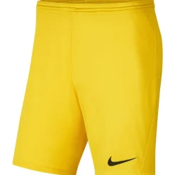 Nike Dri-FIT Park III Voetbalbroekje Kids Geel
