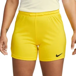 Nike Dri-FIT Park III Voetbalbroekje Dames Geel