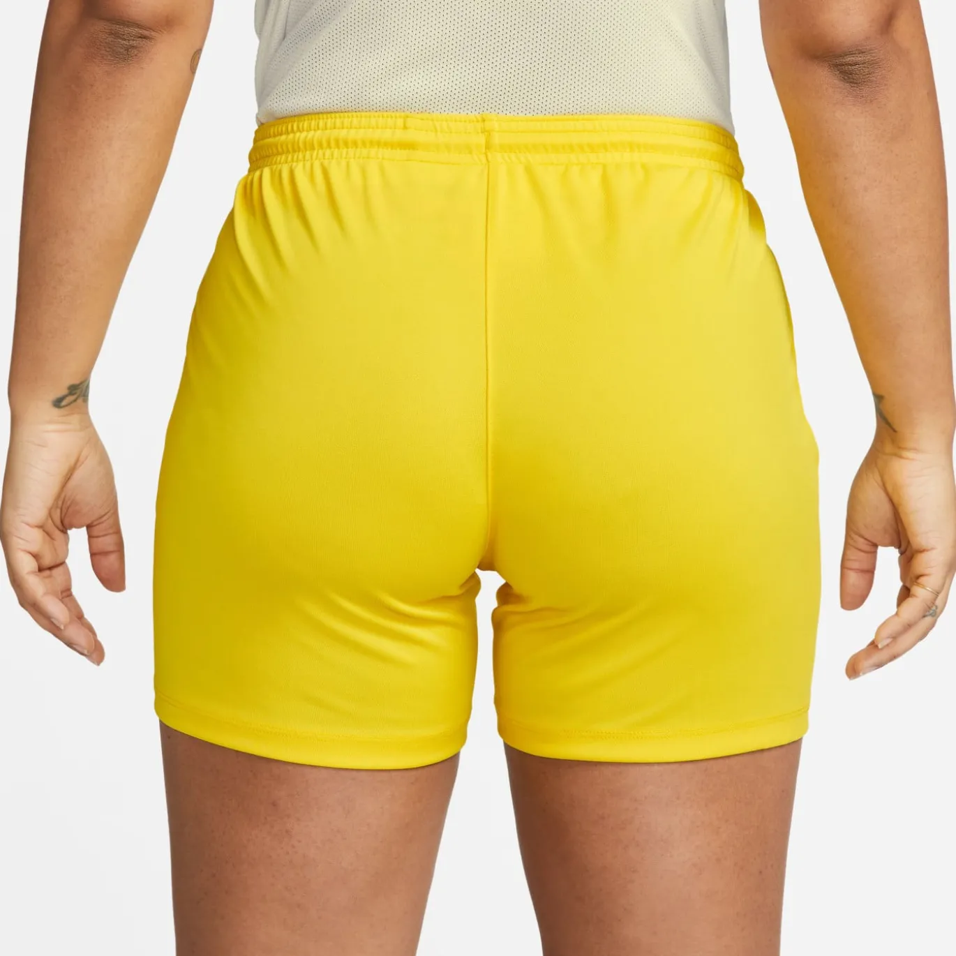 Nike Dri-FIT Park III Voetbalbroekje Dames Geel