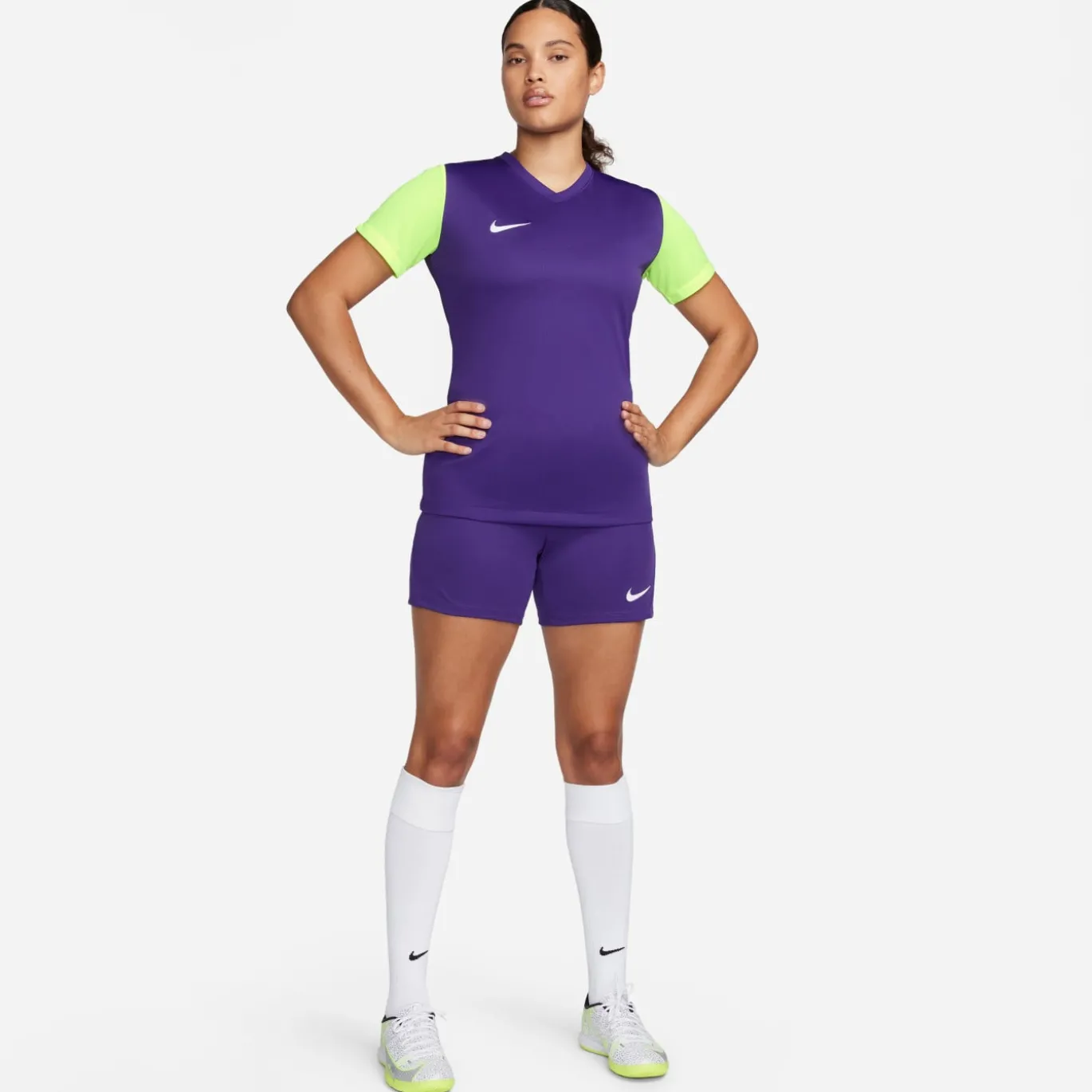 Nike Dri-FIT Park III Voetbalbroekje Dames Paars