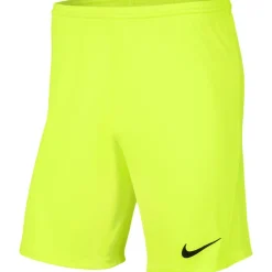 Nike Dri-FIT Park III Voetbalbroekje Kids Neongeel