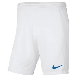 Nike Dri-FIT Park III Voetbalbroekje Kids Wit Blauw