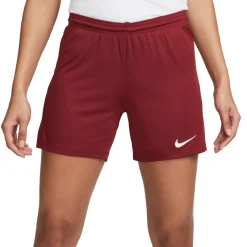 Nike Dri-FIT Park III Voetbalbroekje Dames Bordeauxrood