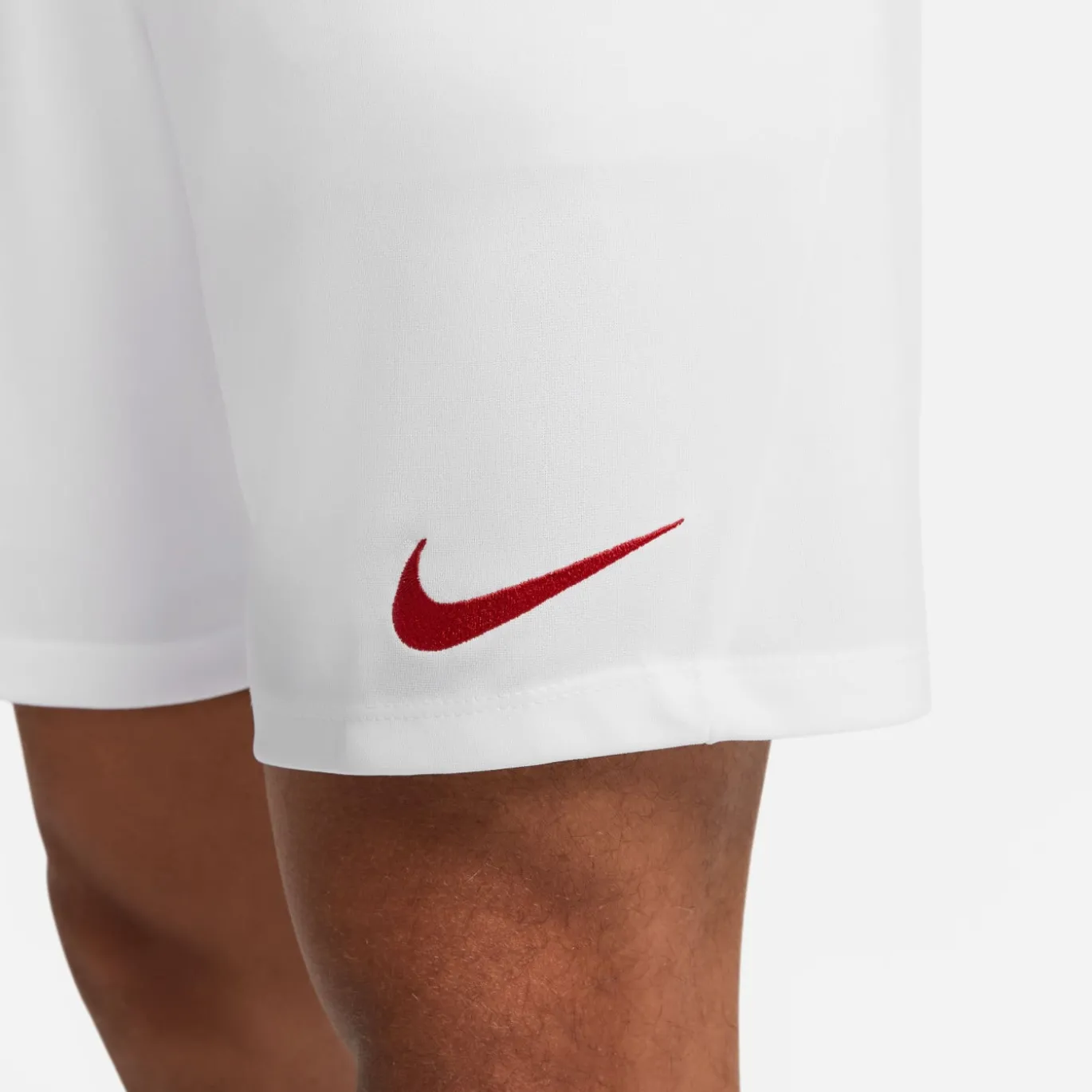 Nike Dri-FIT Park III Voetbalbroekje Wit Rood