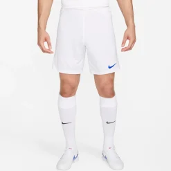 Nike Dri-FIT Park III Voetbalbroekje Wit Blauw