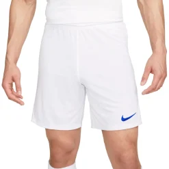 Nike Dri-FIT Park III Voetbalbroekje Wit Blauw