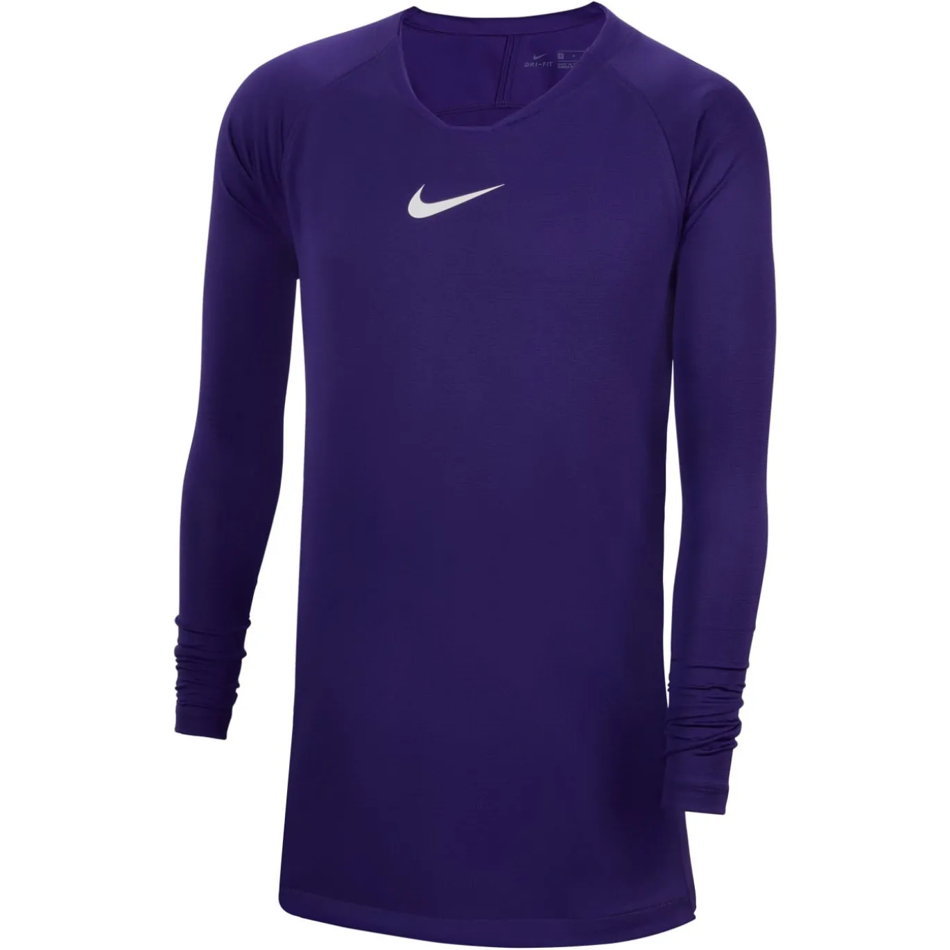 Nike Dri-Fit Park Ondershirt Lange Mouwen Kids Paars Wit