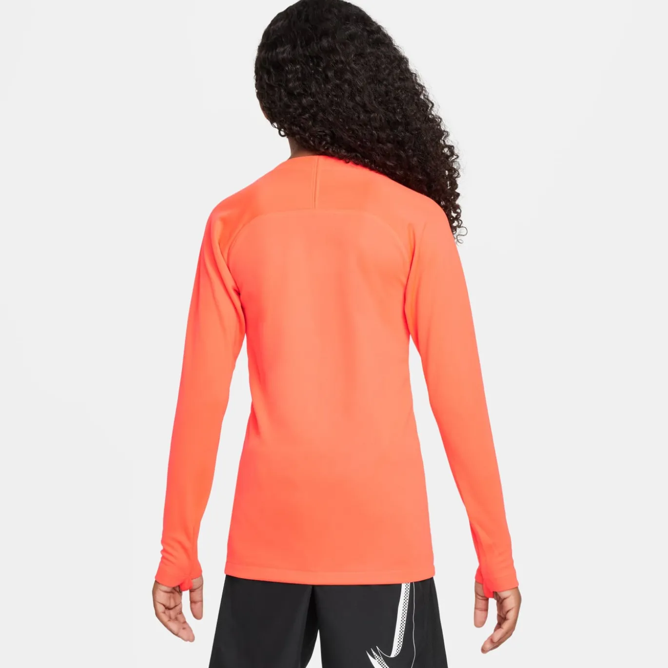 Nike Dri-FIT Park Ondershirt Lange Mouwen Kids Felrood Zwart