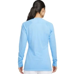 Nike Dri-FIT Park Ondershirt Lange Mouwen Dames Lichtblauw Wit