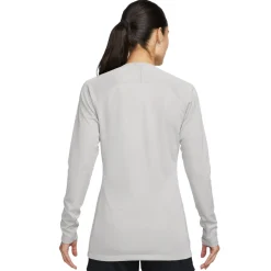 Nike Dri-FIT Park Ondershirt Lange Mouwen Dames Grijs Wit