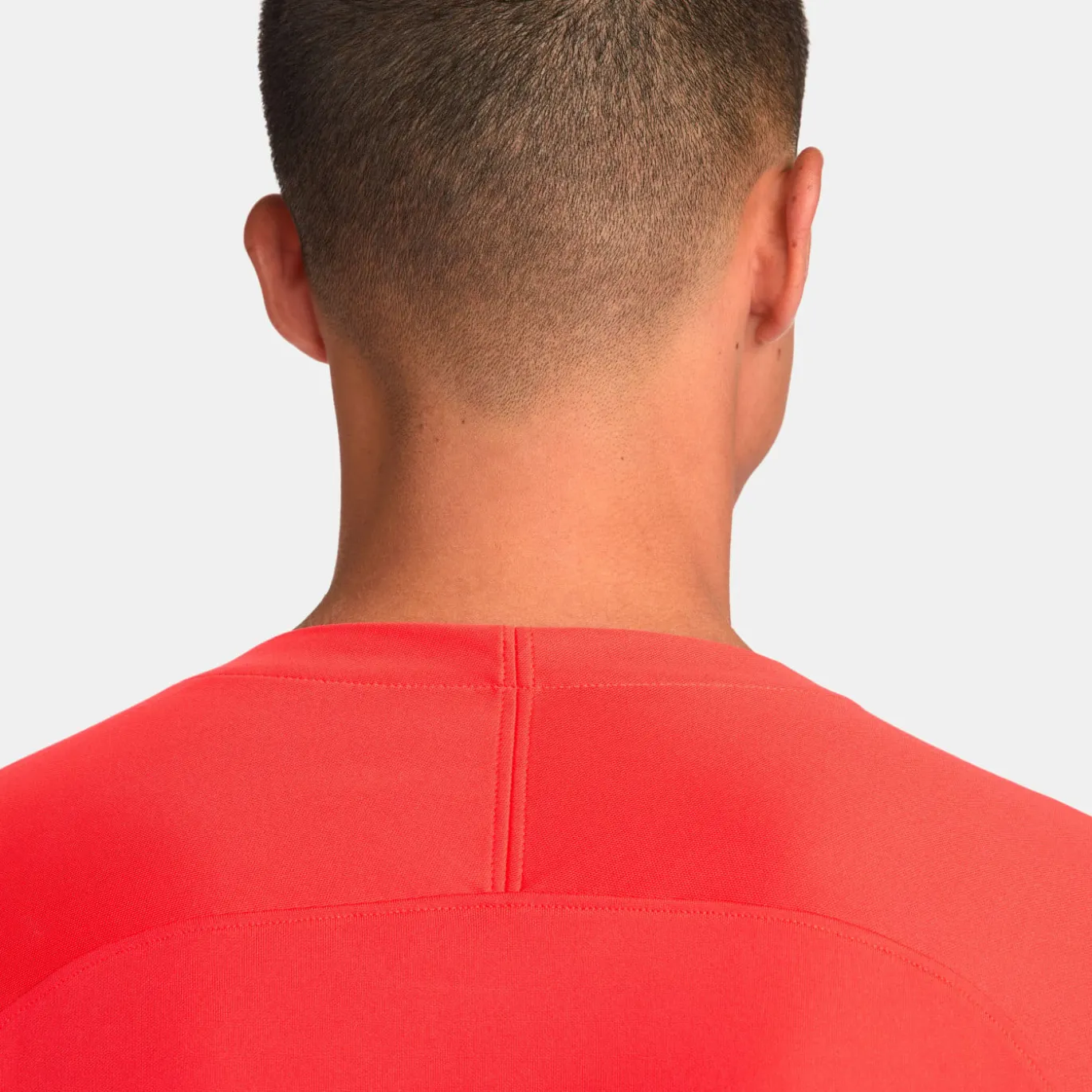 Nike Dri-FIT Park Ondershirt Lange Mouwen Felrood Zwart
