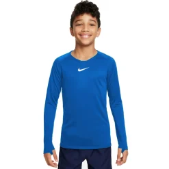 Nike Dri-FIT Park Ondershirt Lange Mouwen Kids Royal Blauw