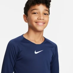 Nike Dri-FIT Park Ondershirt Lange Mouwen Kids Donkerblauw