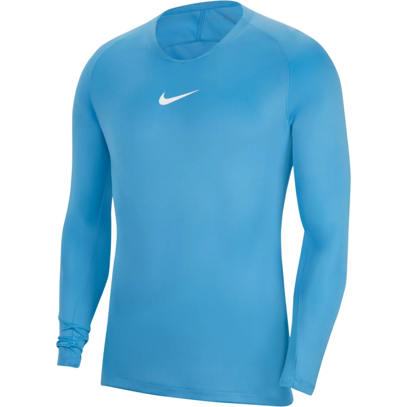 Nike Dri-FIT Park Ondershirt Lange Mouwen Lichtblauw Wit