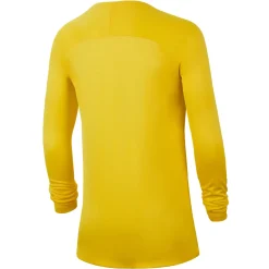 Nike Dri-FIT Park Ondershirt Lange Mouwen Kids Geel Zwart