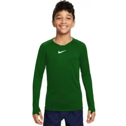 Nike Dri-FIT Park Ondershirt Lange Mouwen Kids Groen