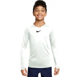 Nike Dri-FIT Park Ondershirt Lange Mouwen Kids Wit
