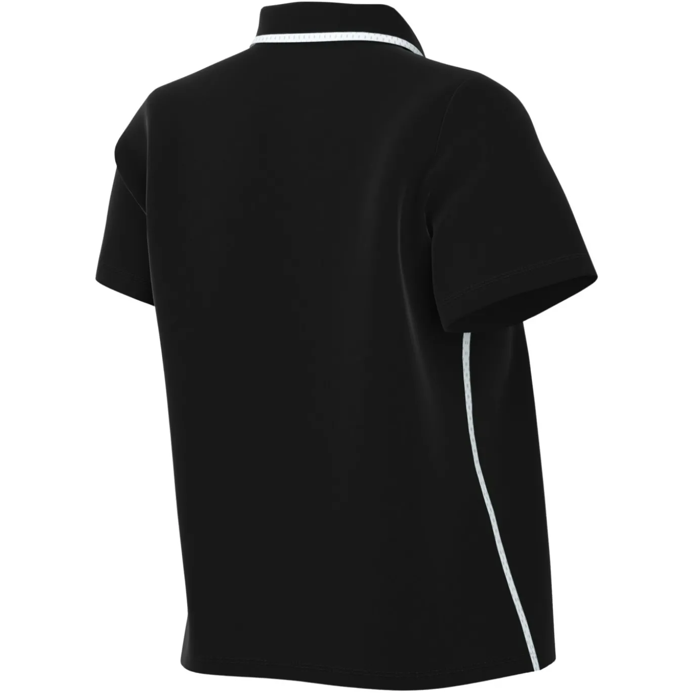 Nike Dri-FIT Park 26 Polo 1/4 Knoop Dames Zwart Wit