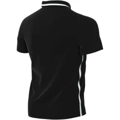 Nike Dri-FIT Park 26 Polo 1/4 Knoop Kids Zwart Wit