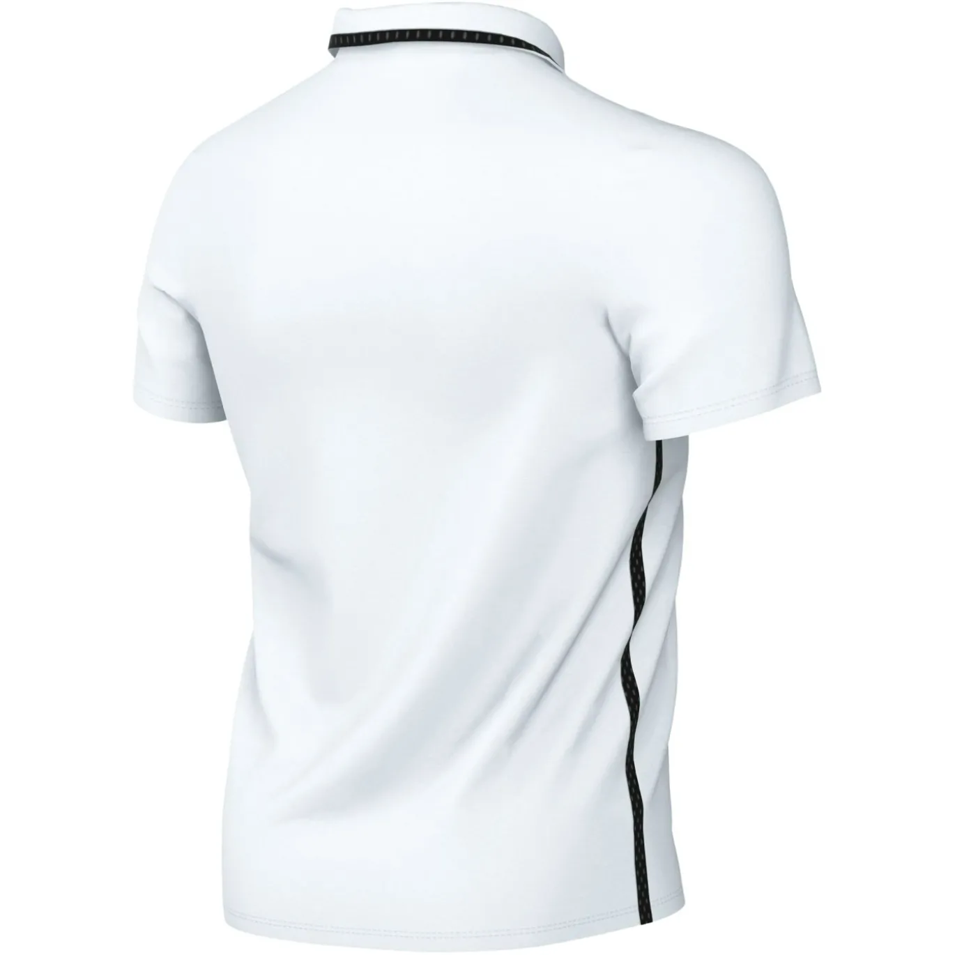 Nike Dri-FIT Park 26 Polo 1/4 Knoop Kids Wit Zwart